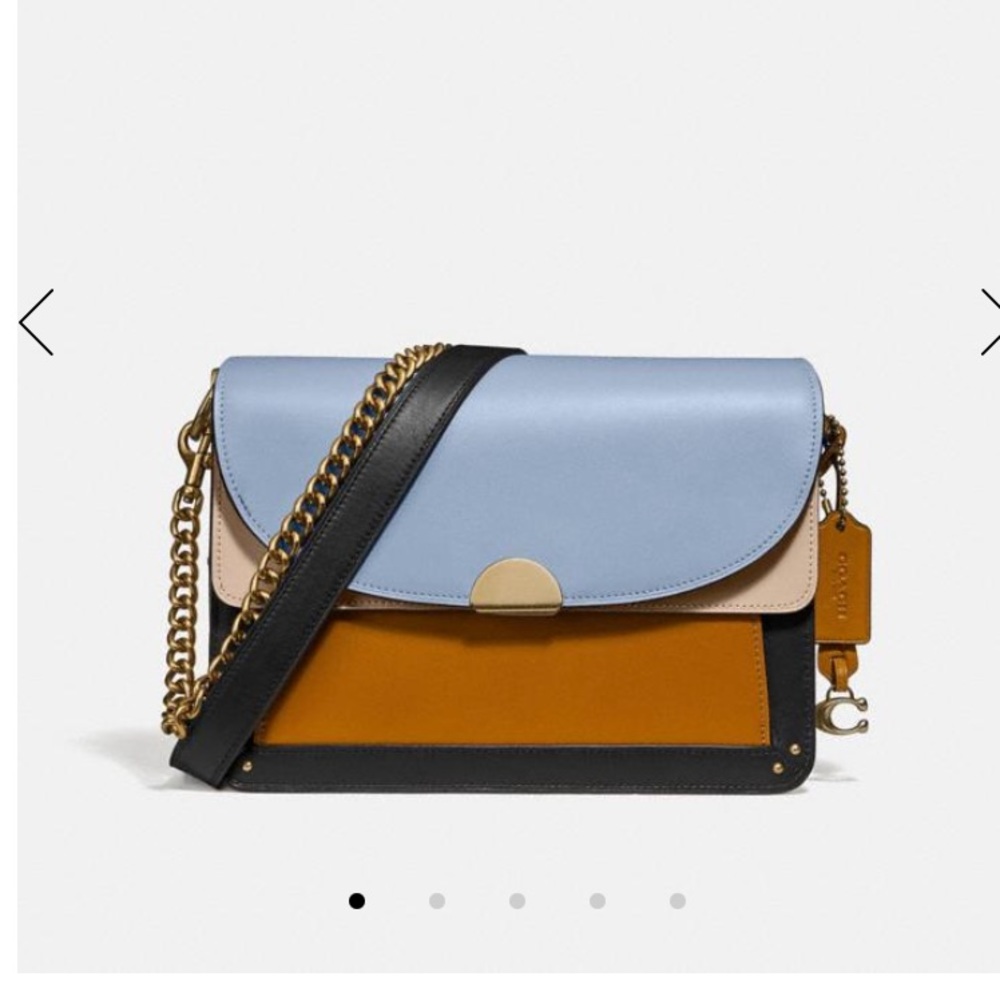 Coach Dreamer Shoulder Bag in Colorblock